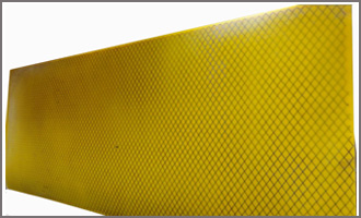 Expanded Metal Back Urethane Sheeting